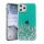 Gelové pouzdro Apple Iphone 13 pro max glitter brilliant sv. zelená