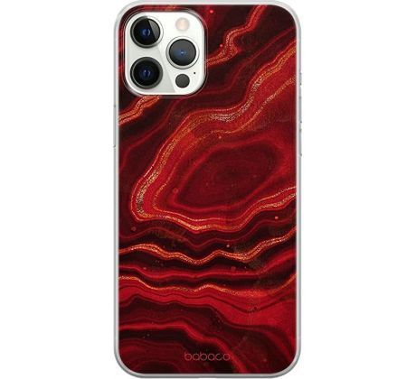 Gelové pouzdro Huawei P40 Lite E ,červené abstract Babaco