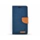 Pouzdro Smart Book - Samsung A 02, modrá - hnědá