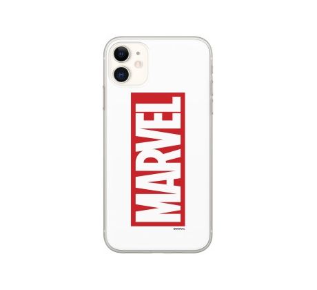 Gelové pouzdro Apple Iphone XS Max bílá  Marvel
