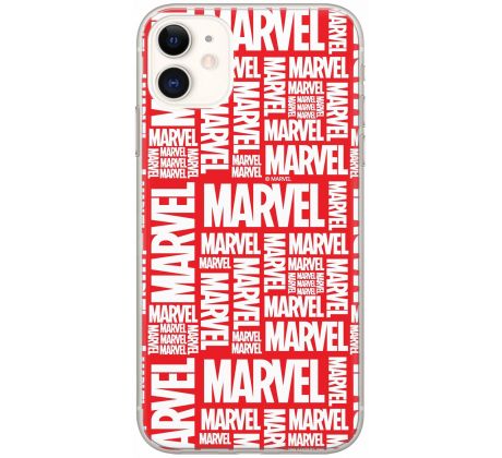 Gelové pouzdro Apple Iphone XR červená-bílá Marvel