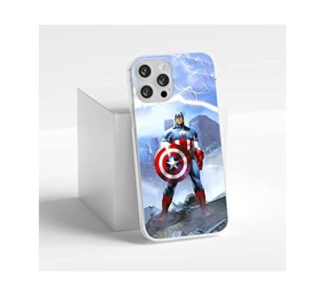 Gelové pouzdro Apple Iphone 12 Mini Captain Amerika postava  Marvel