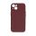 Gelové pouzdro Apple Iphone 13 mini vínový s ochranou na fotoaparátu